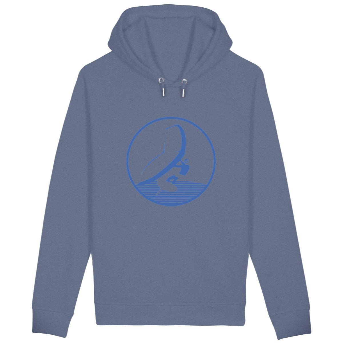 Sweatshirt à capuche Homme - Poches Latérales - Coton BIO - Wingfoil H