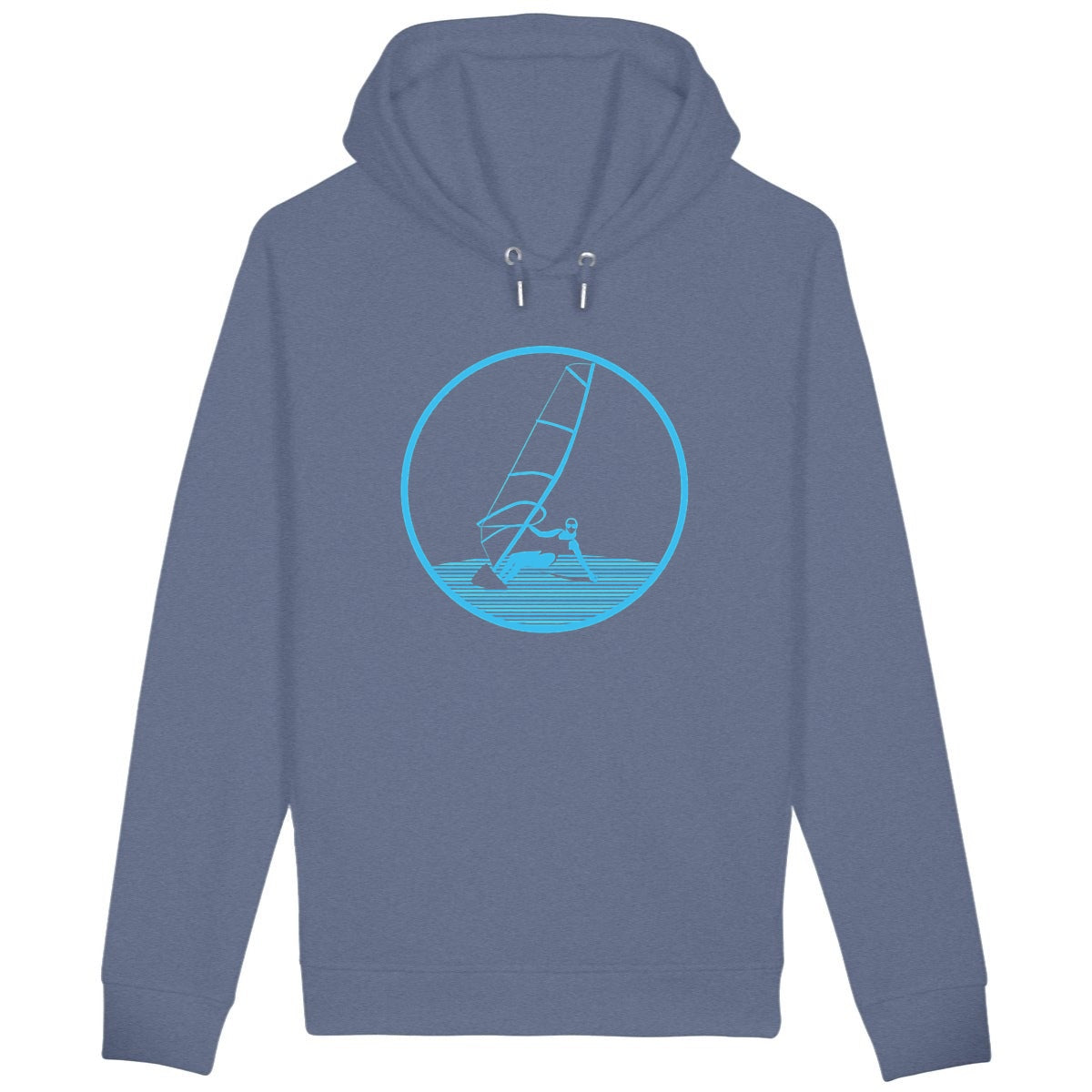 Sweatshirt à capuche Femme - Poches latérales - Coton BIO - Funboard W