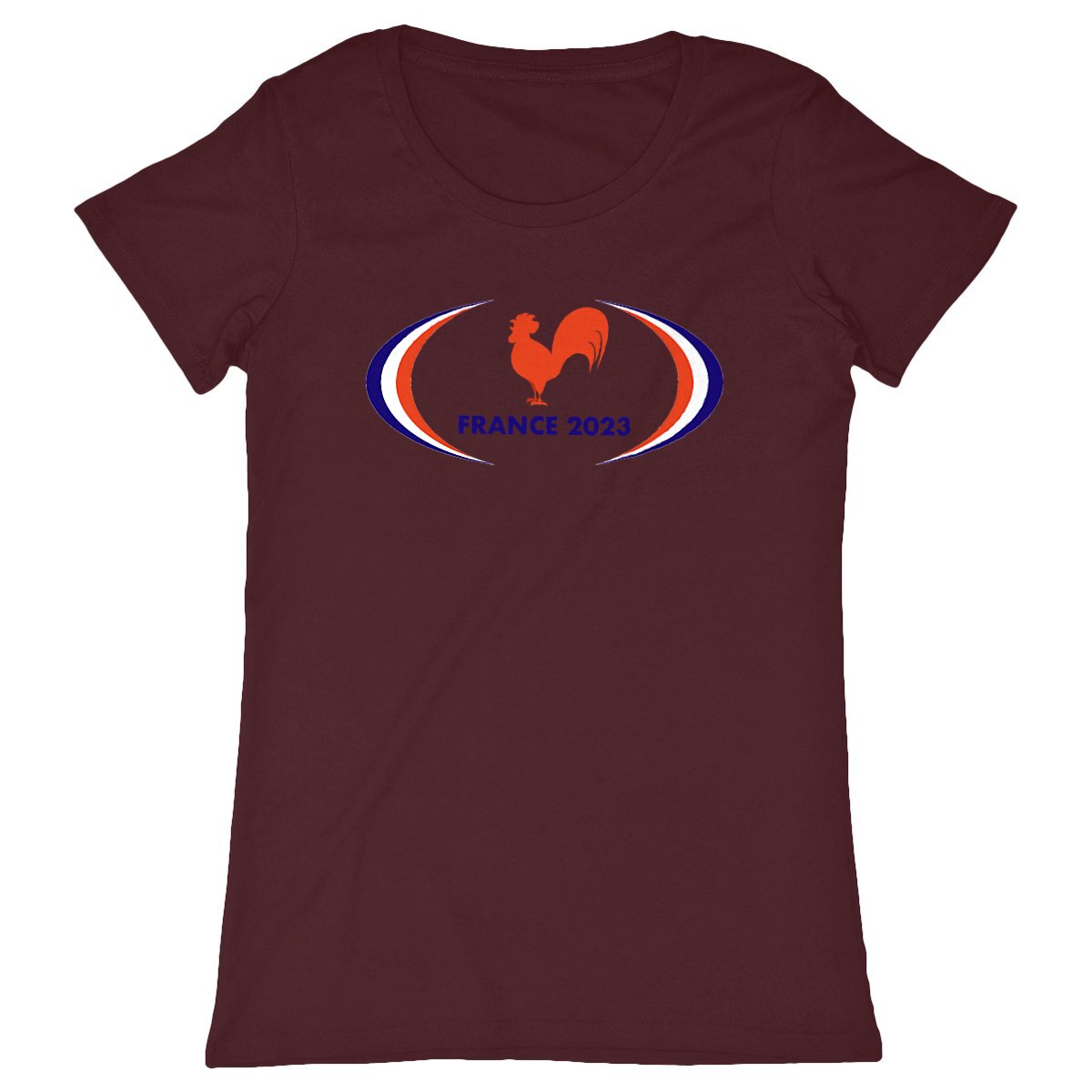 T-shirt Femme - Coupe cintrée - 100% Coton BIO - France 2023