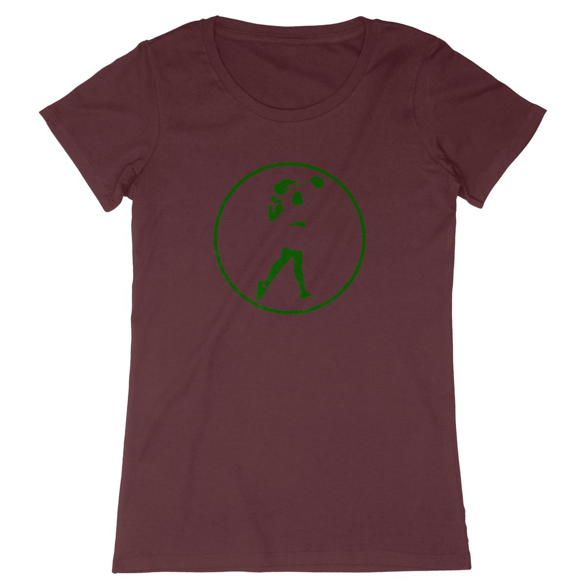 T-shirt Femme - Coupe cintrée - 100% Coton BIO - Golf W