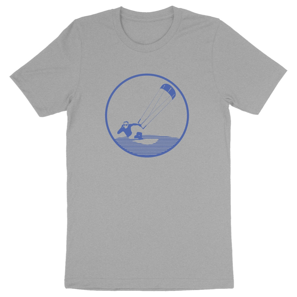 T-shirt Homme - Épais - 100% Coton BIO - Kitesurf H