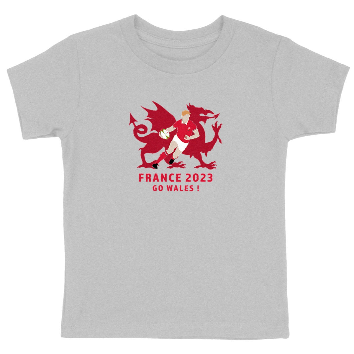 T-shirt Enfant - Garçon - 100% coton BIO - Wales