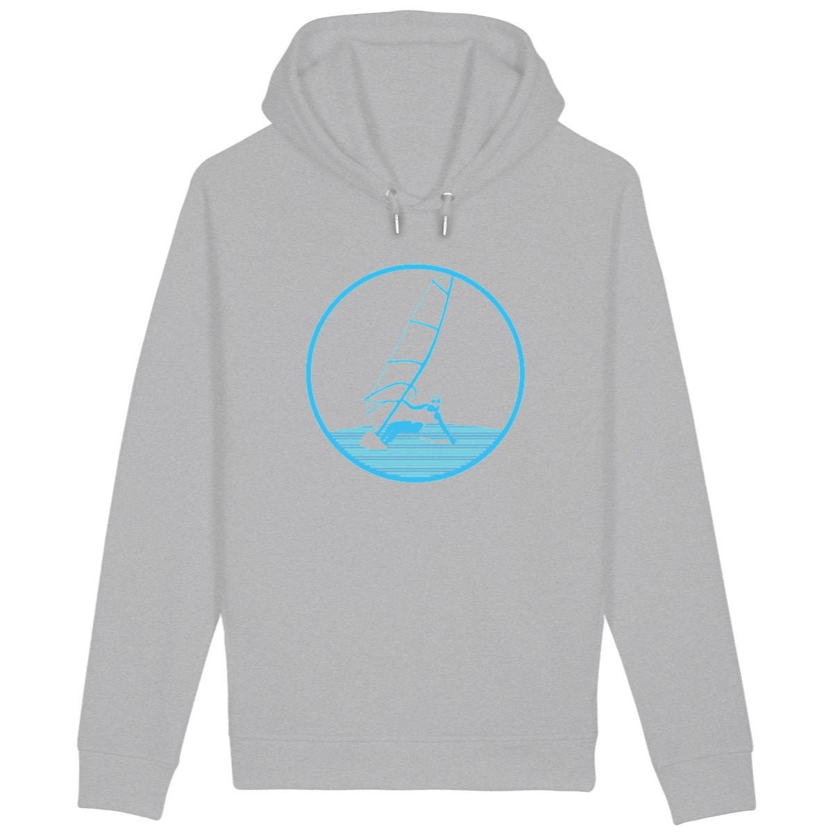Sweatshirt à capuche Femme - Poches latérales - Coton BIO - Funboard W