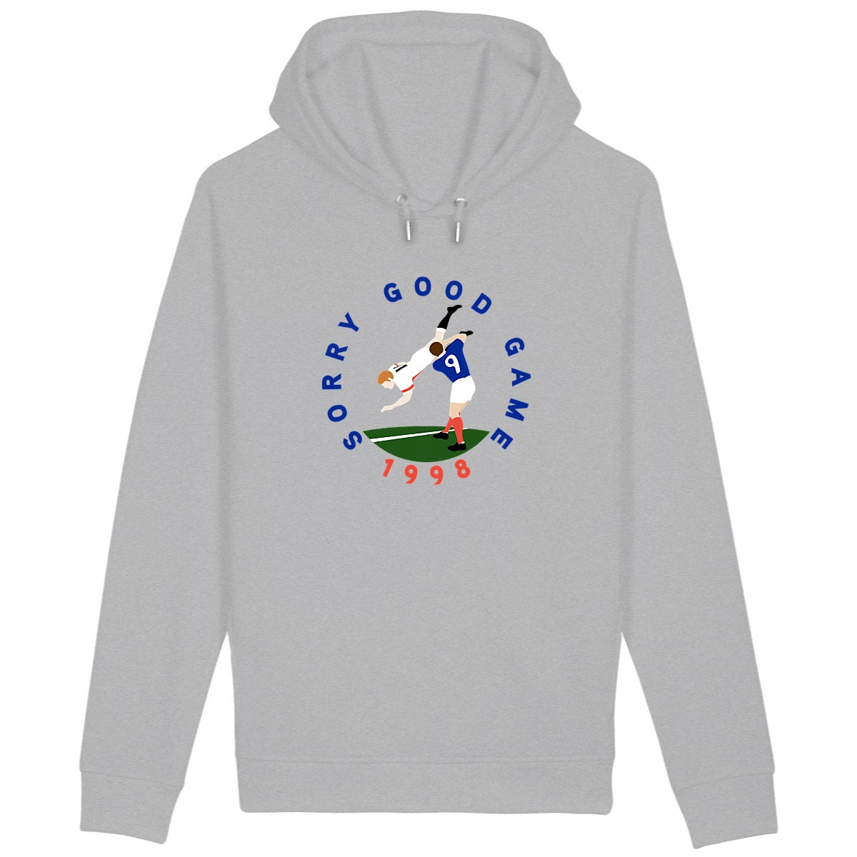 Sweatshirt à capuche Homme - Poches latérales - Coton BIO - Sorry good game