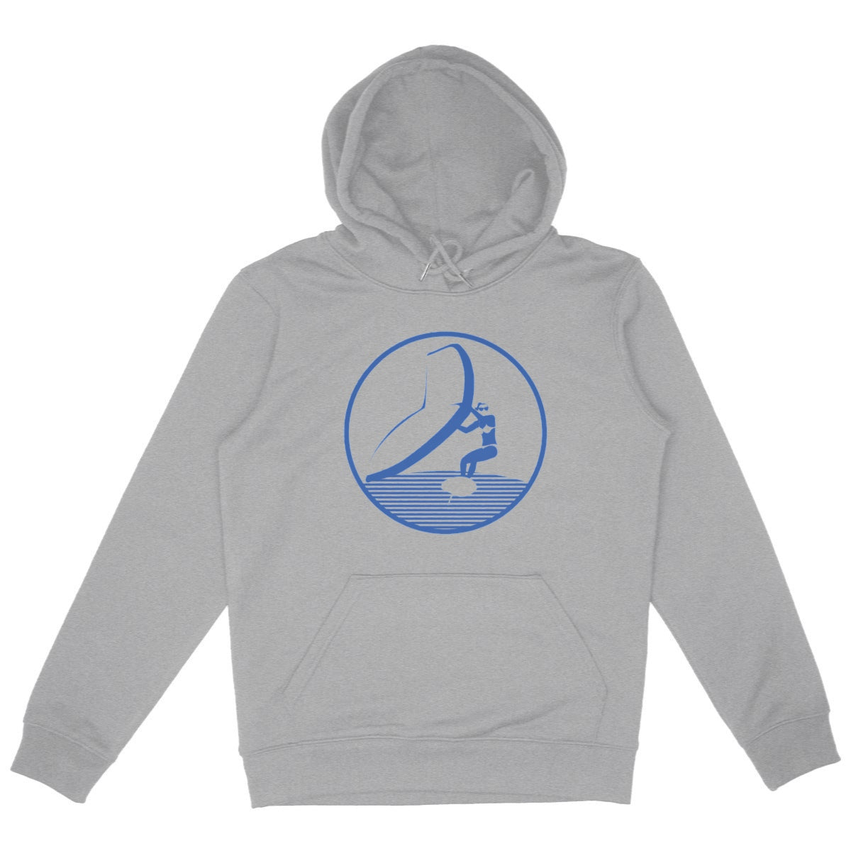 Sweatshirt à capuche Femme - Poche kangourou - Coton BIO - Wingfoil