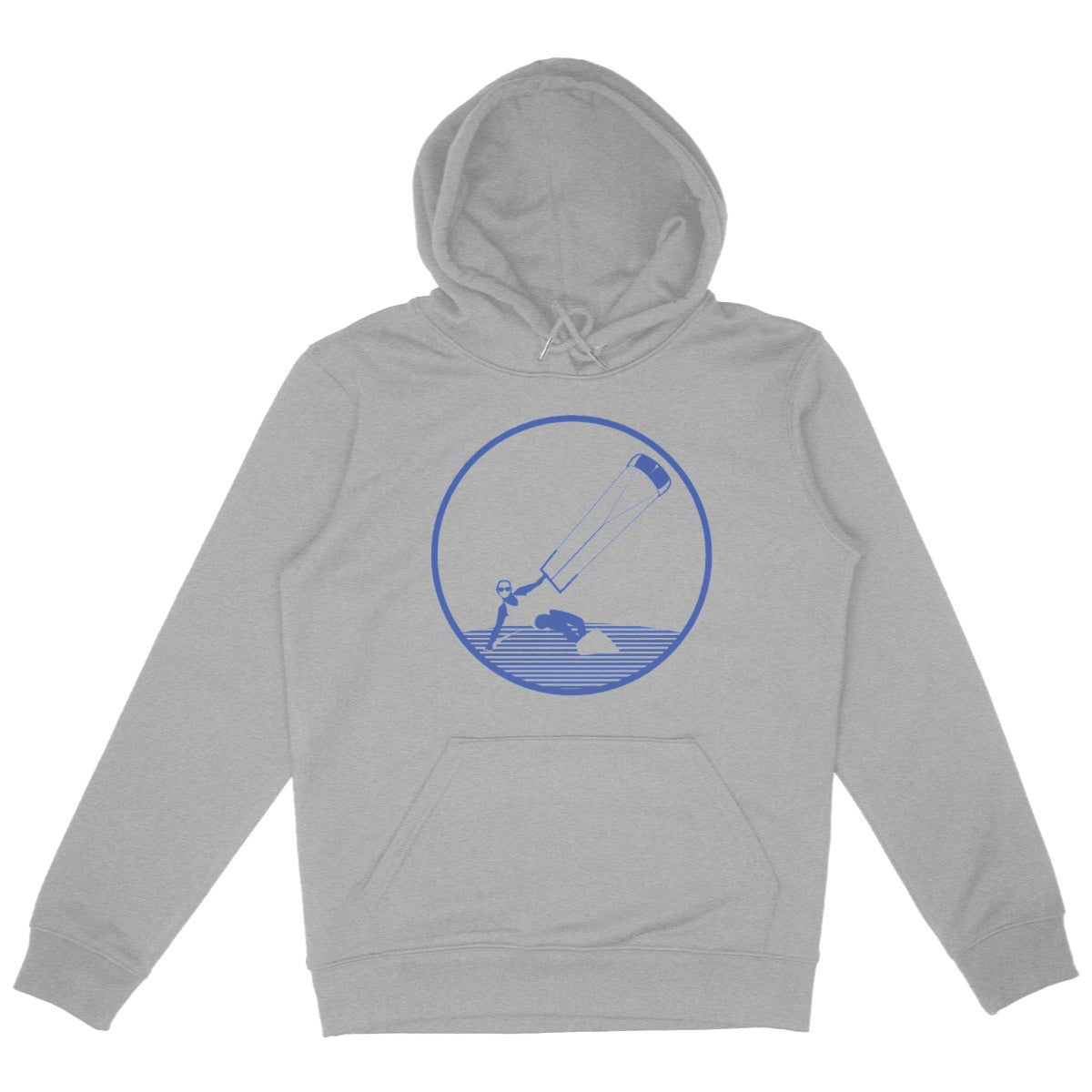 Sweatshirt à capuche Femme - Poche kangourou - Coton BIO - Kitesurf W
