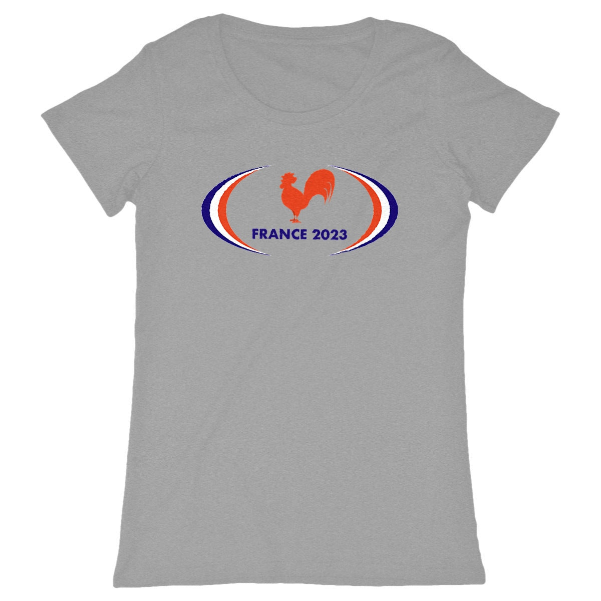 T-shirt Femme - Coupe cintrée - 100% Coton BIO - France 2023