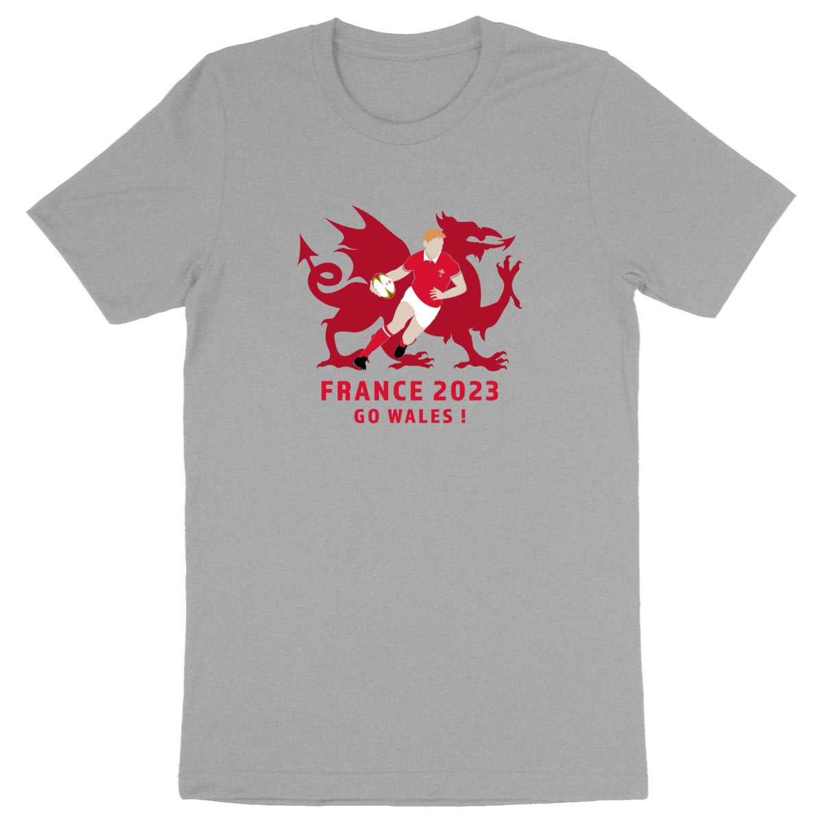 T-shirt Homme - Léger - 100% coton BIO - Wales