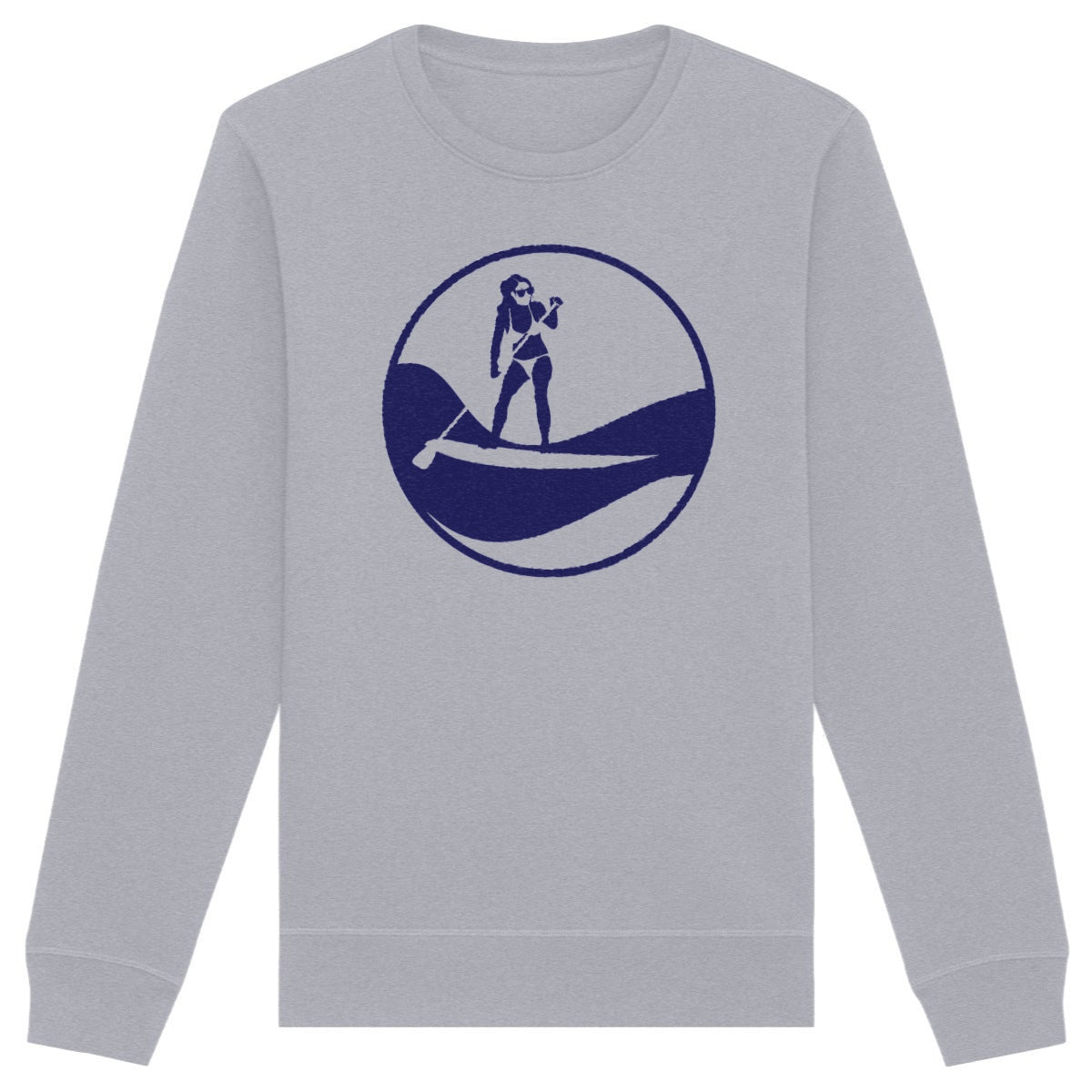 Sweatshirt Femme - Léger - Coton BIO - Stand up paddle W