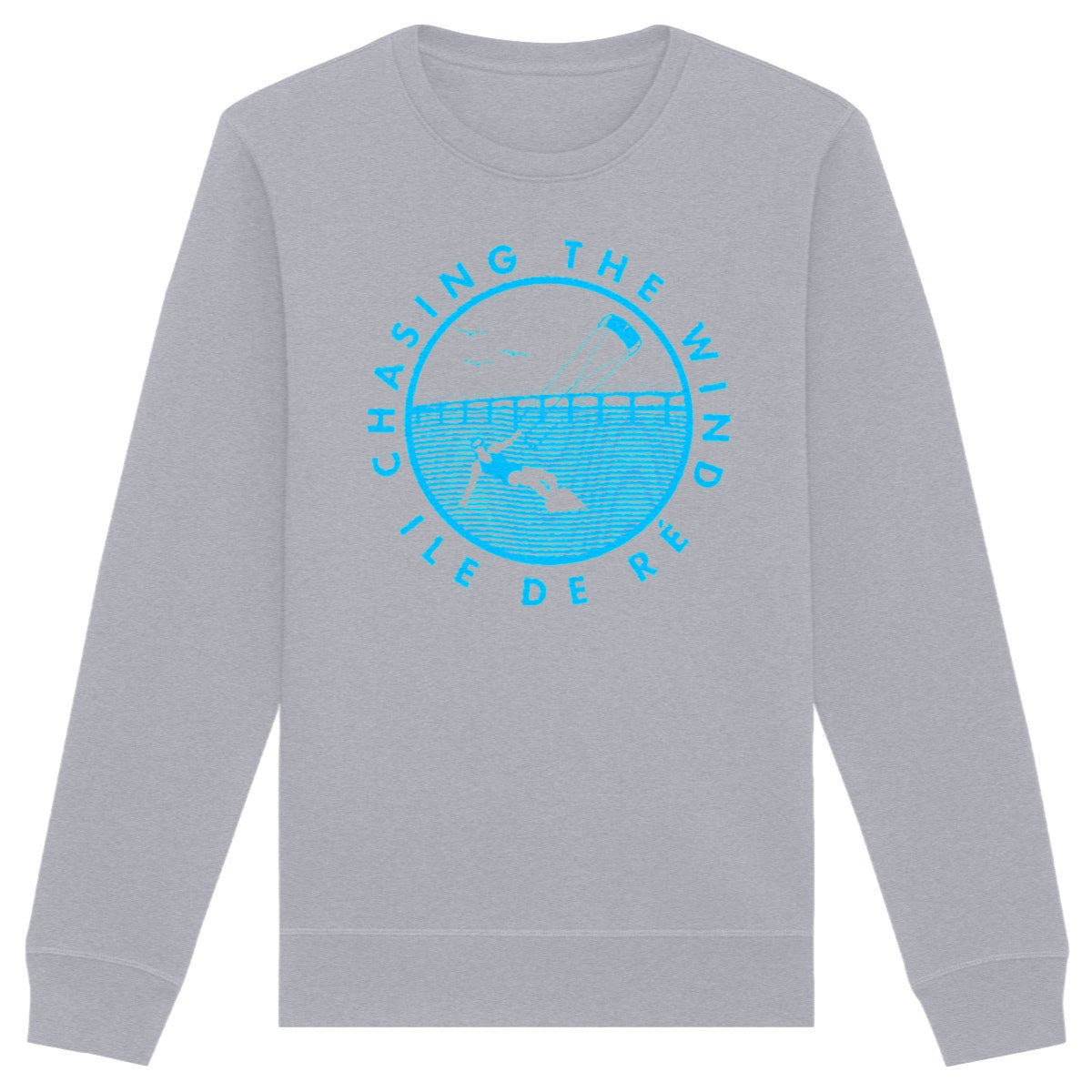 Sweatshirt Femme - Léger - Coton BIO - Chasing the wind kitesurf W