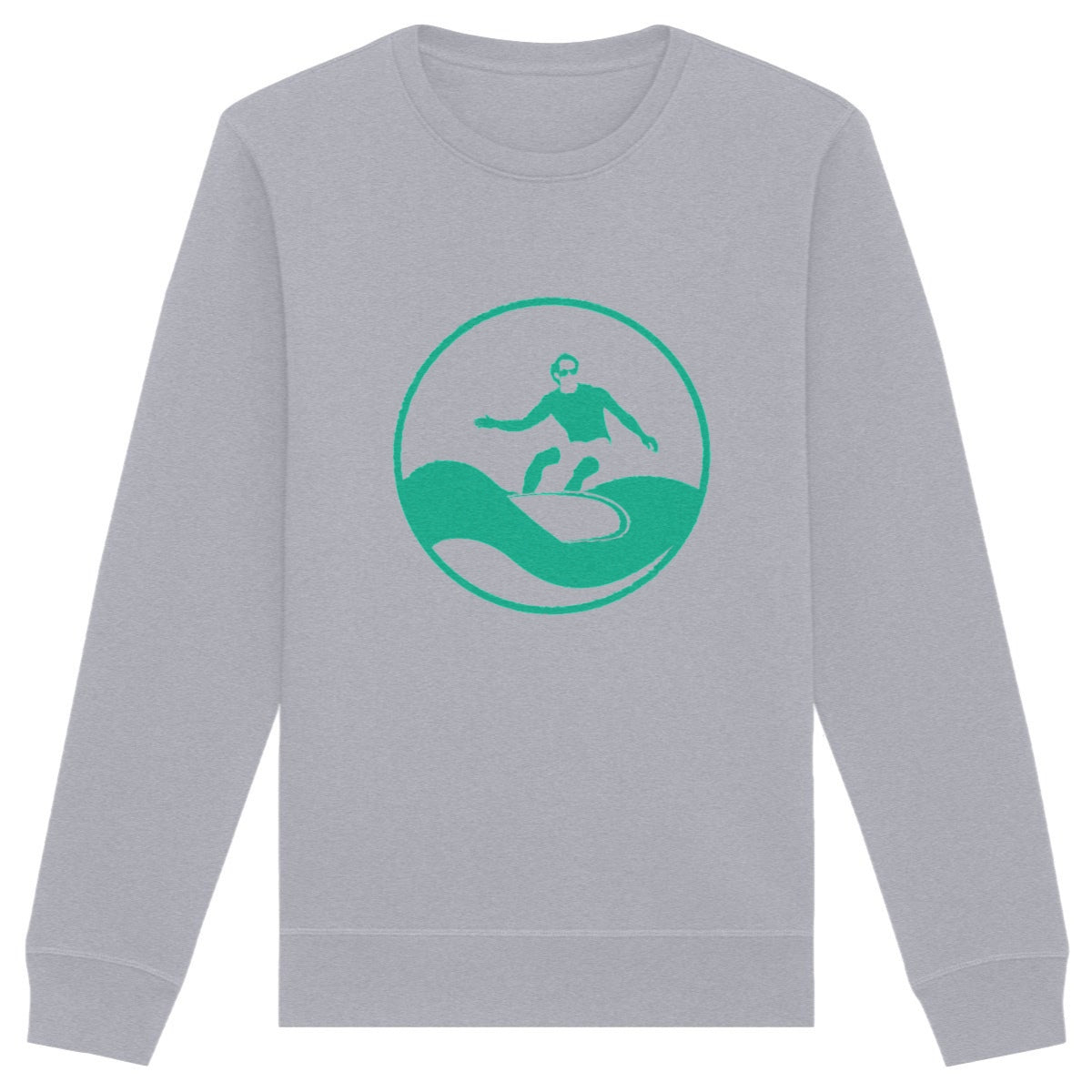 Sweatshirt Homme - Léger - Coton BIO - Surf H