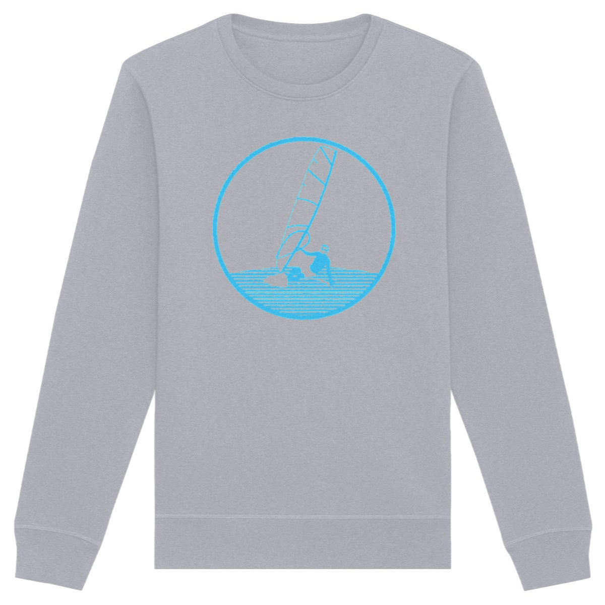 Sweatshirt Homme - Léger -Coton BIO - Planche à voile