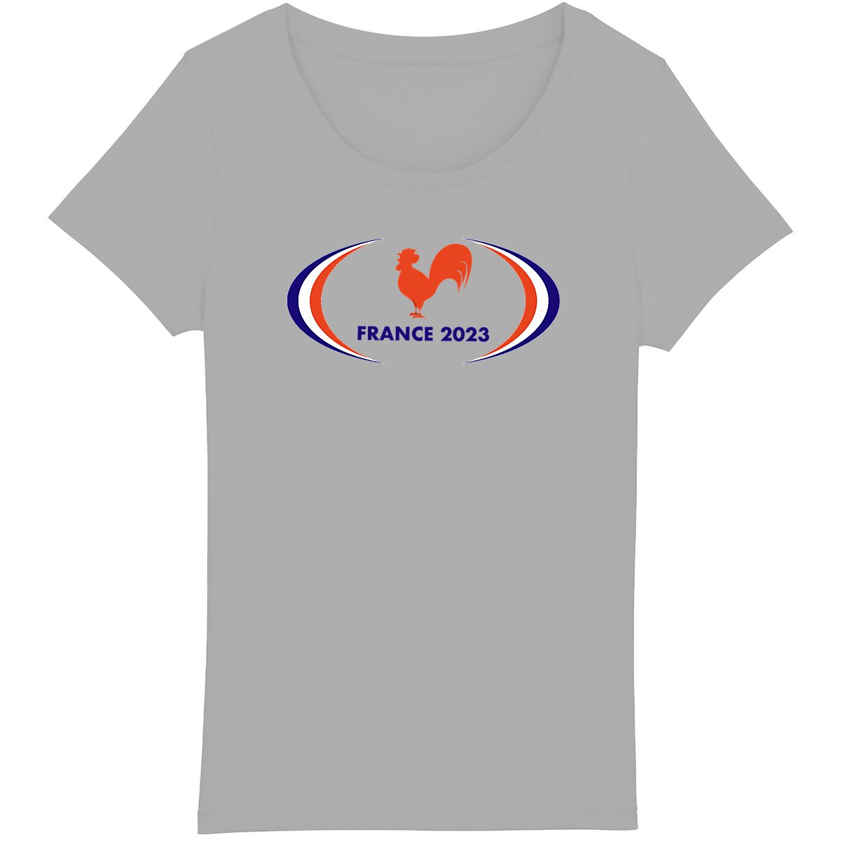 T-shirt Femme - Coupe Ample - 100% Coton BIO - France 2023