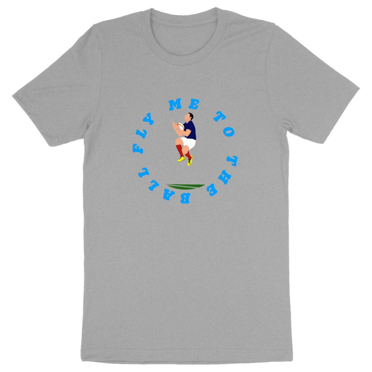 T-shirt Homme - Léger - 100% Coton BIO - Fly me to the ball