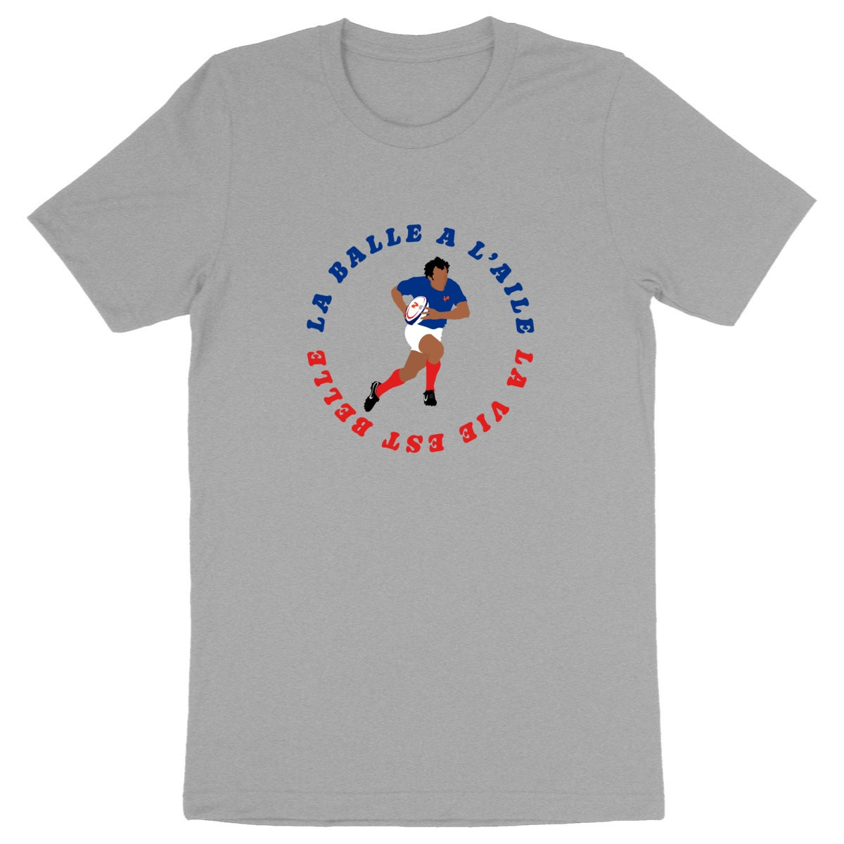 T-shirt Homme - Léger - 100% Coton BIO - La balle à l'aile