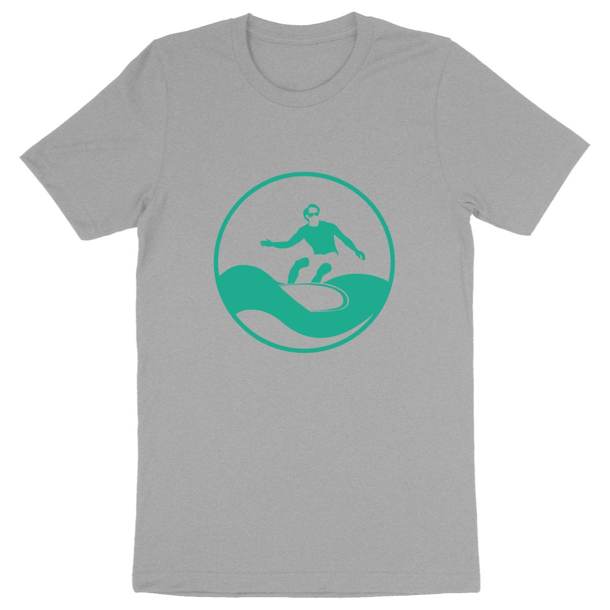 T-shirt Homme - Léger - 100% Coton BIO - Surf H