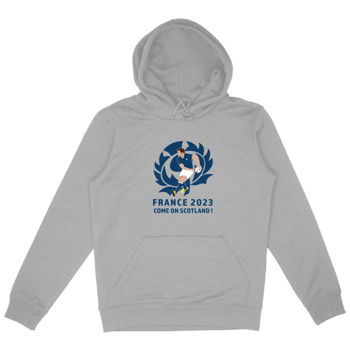 Sweatshirt à capuche Homme - Poche Kangourou - Coton BIO - Ecosse