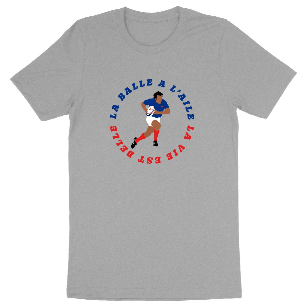 T-shirt Homme - Épais - 100% Coton Bio - La balle à l'aile