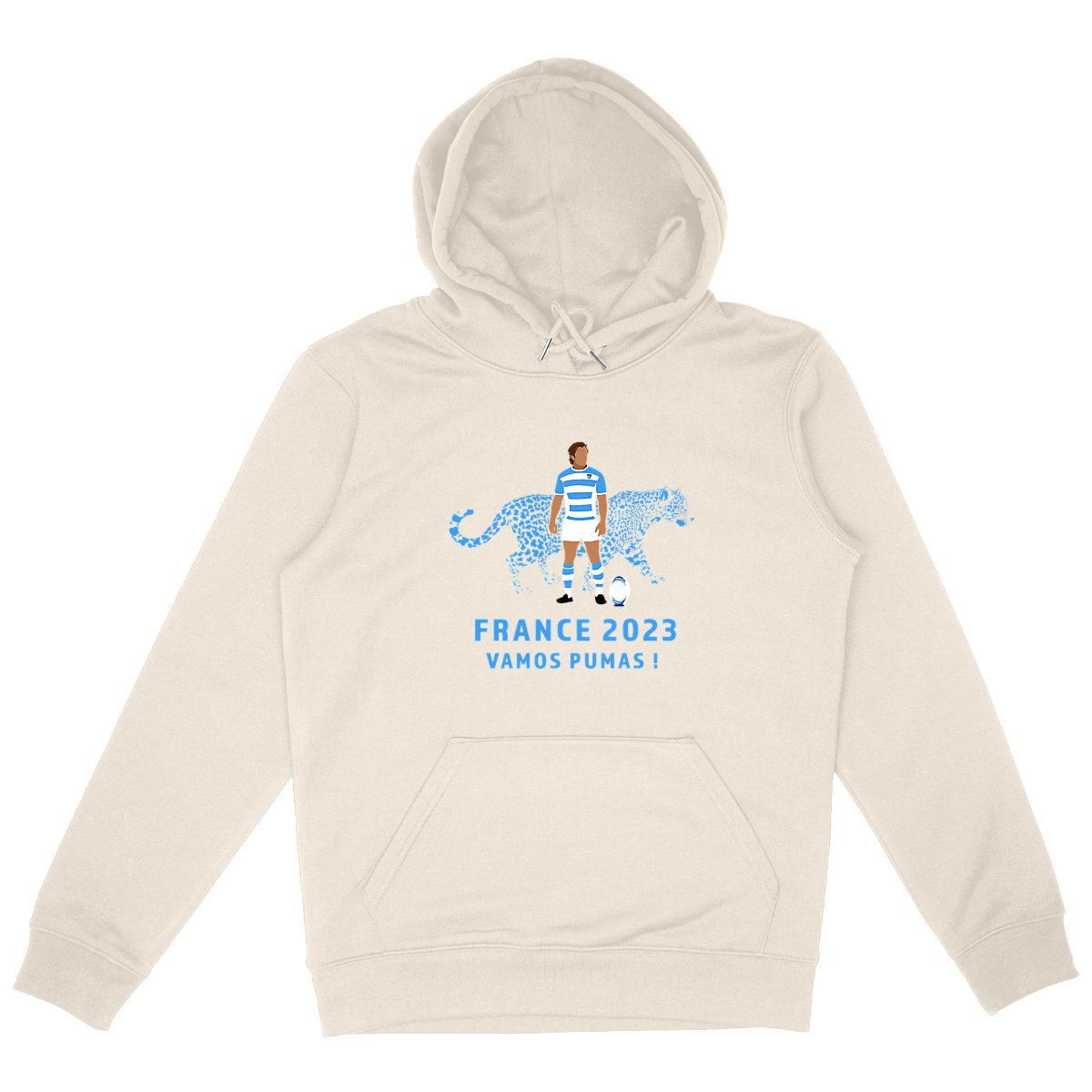 Sweatshirt à capuche Homme - Poche Kangourou - Coton BIO - Pumas