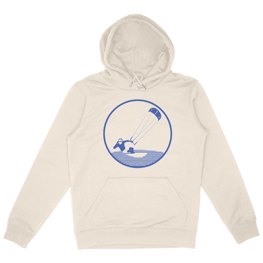 Sweatshirt à capuche Homme - Poche Kangourou - Coton BIO - Kitesurf H