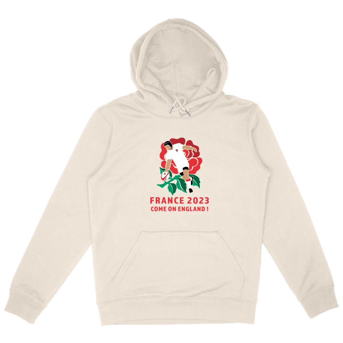 Sweatshirt à capuche Homme - Poche kangourou - Coton BIO - Angleterre