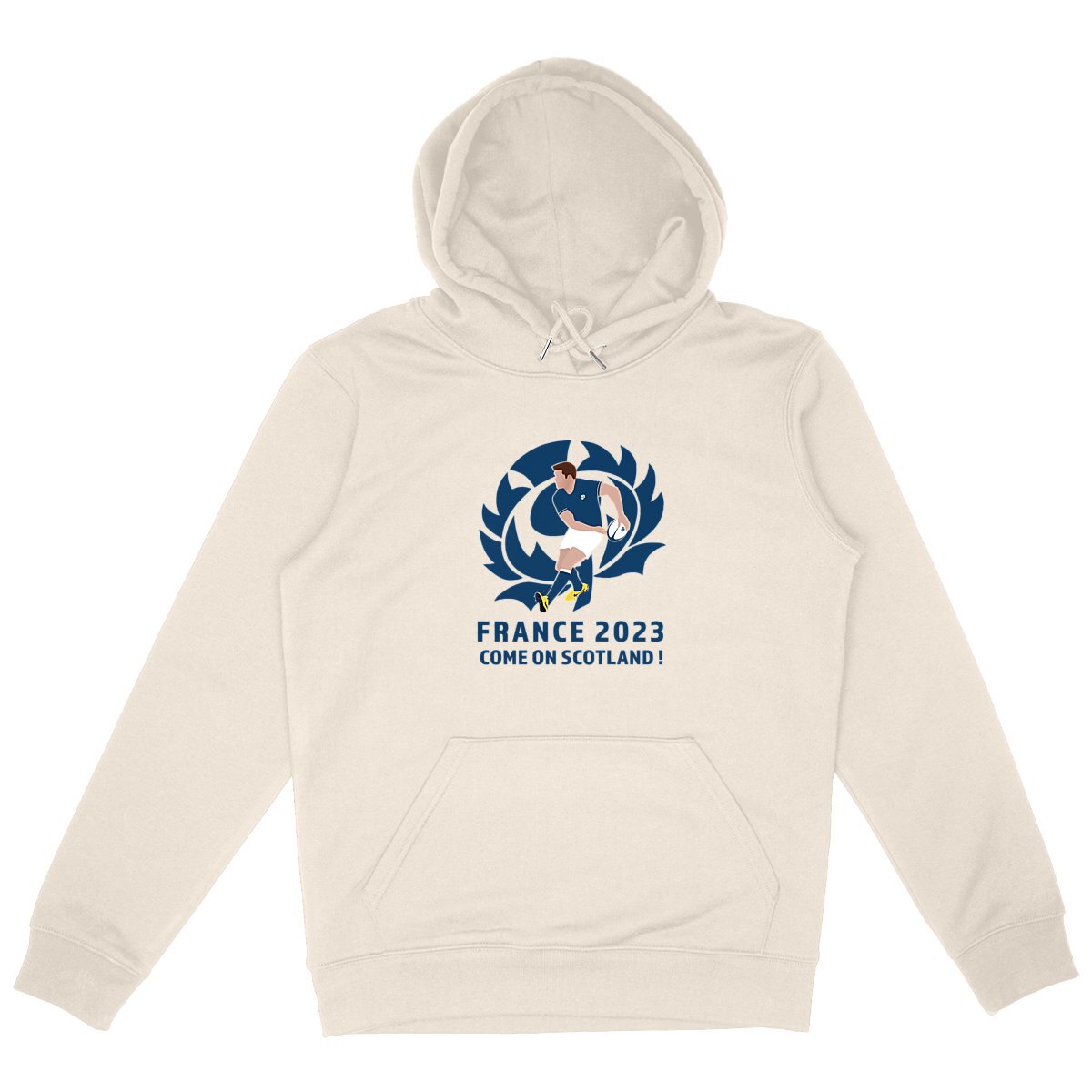 Sweatshirt à capuche Homme - Poche Kangourou - Coton BIO - Ecosse