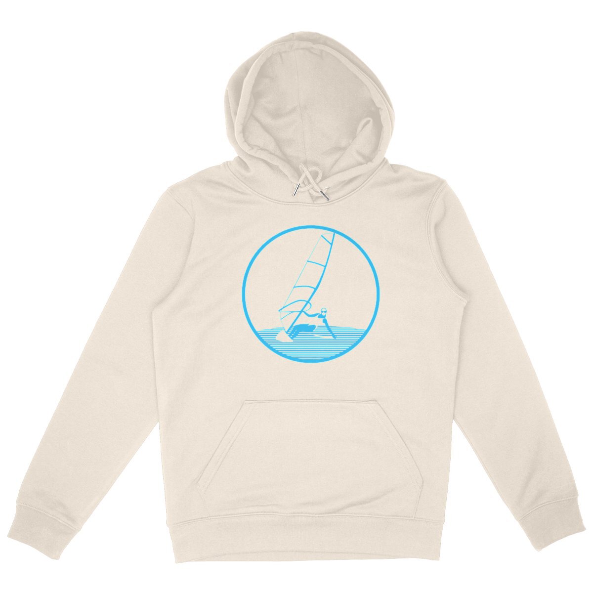 Sweatshirt à capuche Femme - Poche Kangourou - Coton BIO - Funboard W