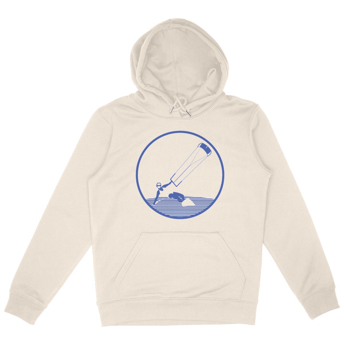 Sweatshirt à capuche Femme - Poche kangourou - Coton BIO - Kitesurf W