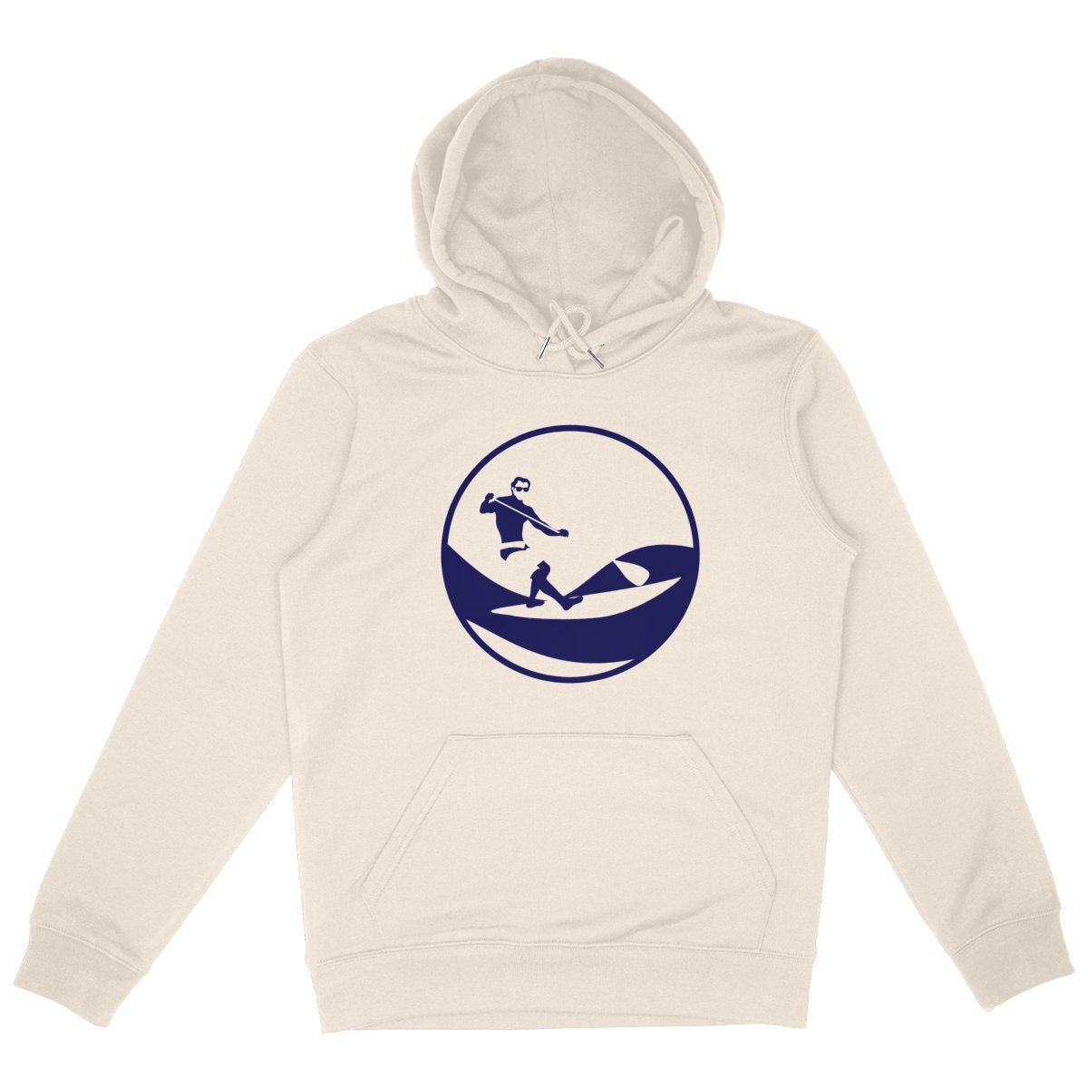 Sweatshirt à capuche Homme - Poche Kangourou - Coton BIO - Stand up paddle H