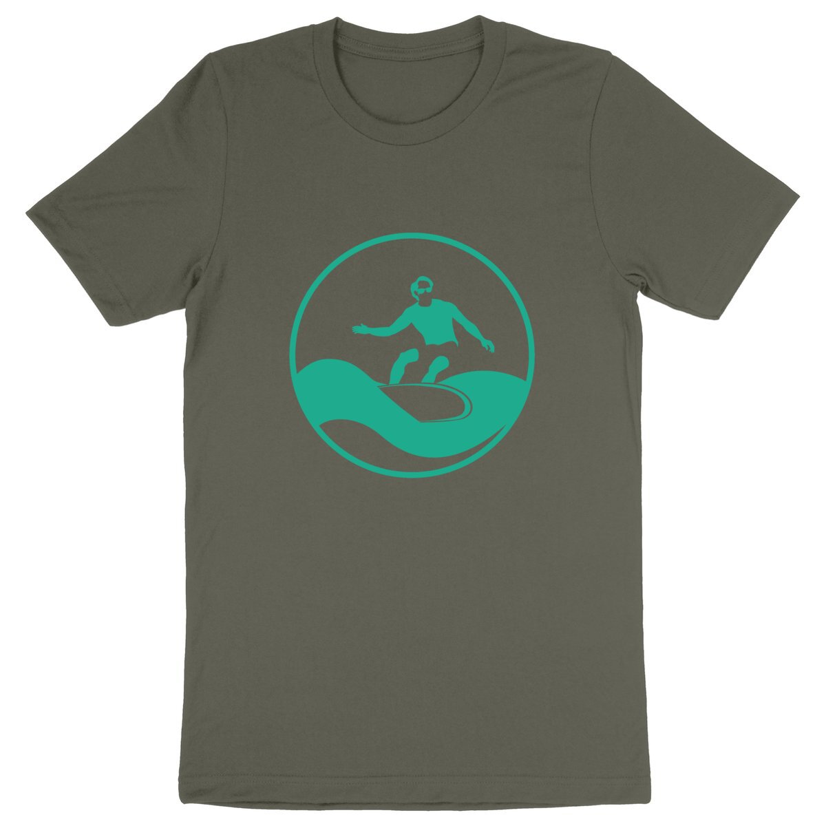 T-shirt Homme - Léger - 100% Coton BIO - Surf H