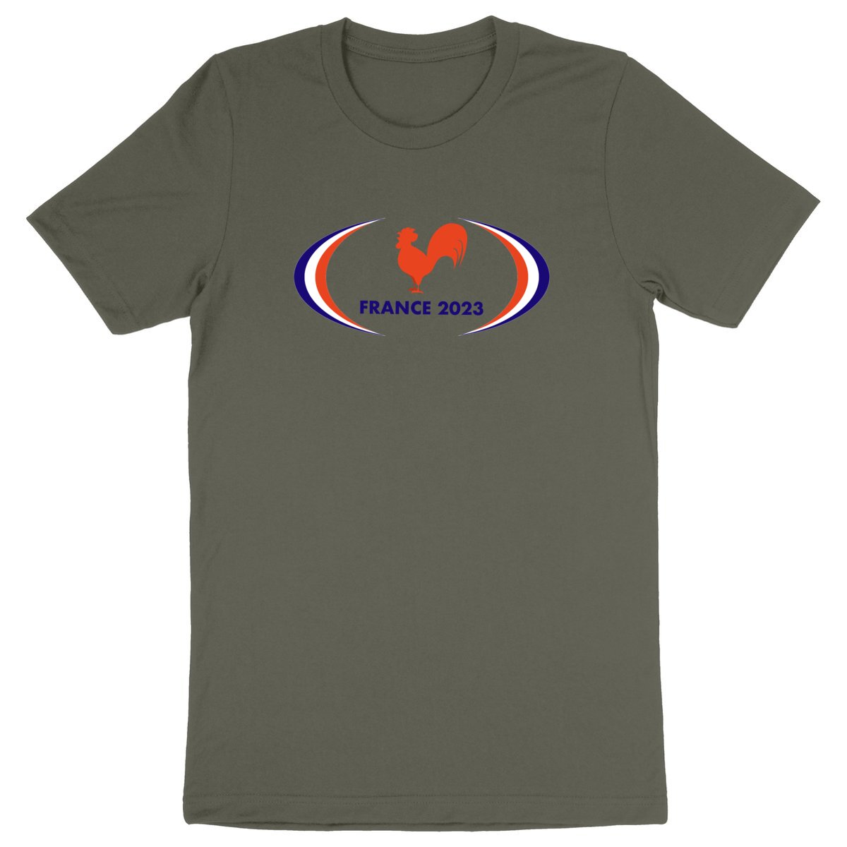 T-shirt Homme - Léger - 100% Coton BIO - France 2023