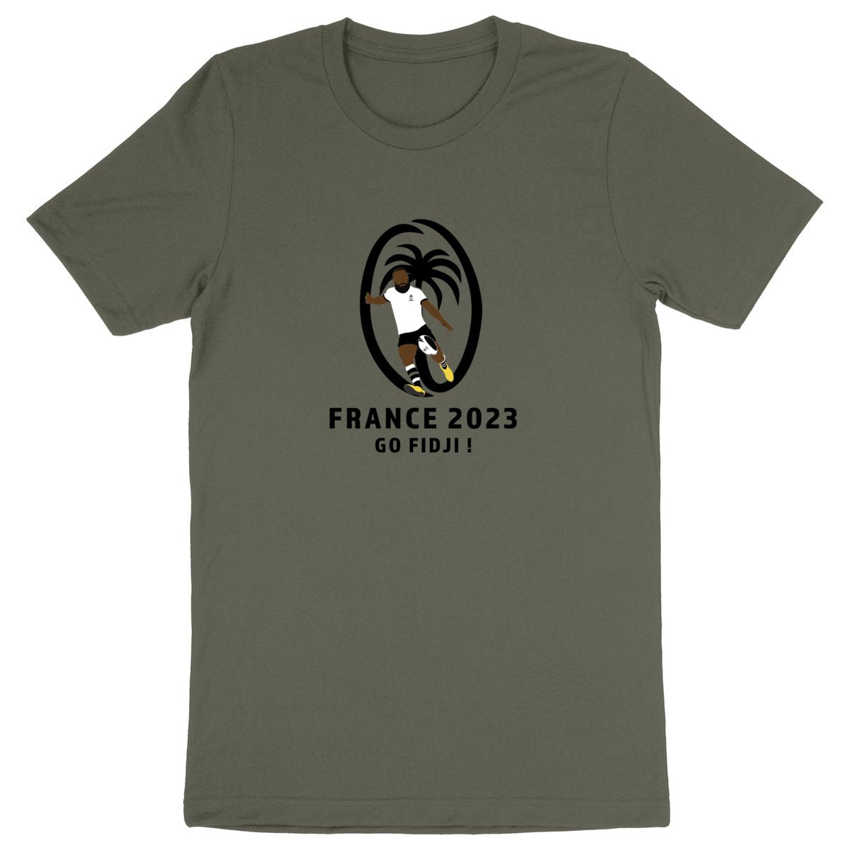 T-shirt Homme - Léger - 100% coton BIO - Fidji