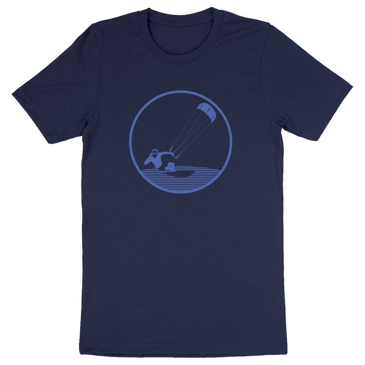 T-shirt Homme - Épais - 100% Coton BIO - Kitesurf H