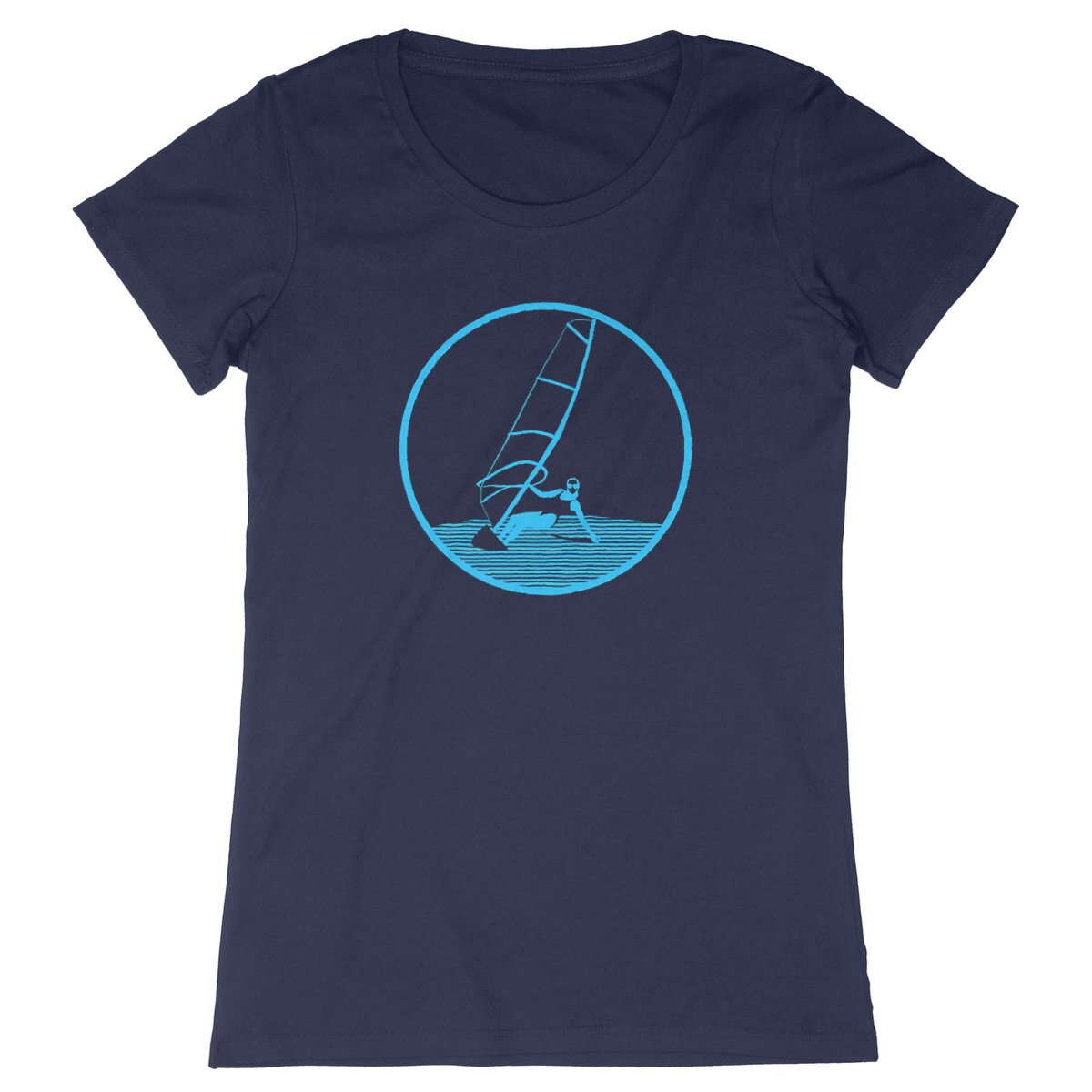 T-shirt Femme - Coupe cintrée - 100% Coton BIO - Funboard W