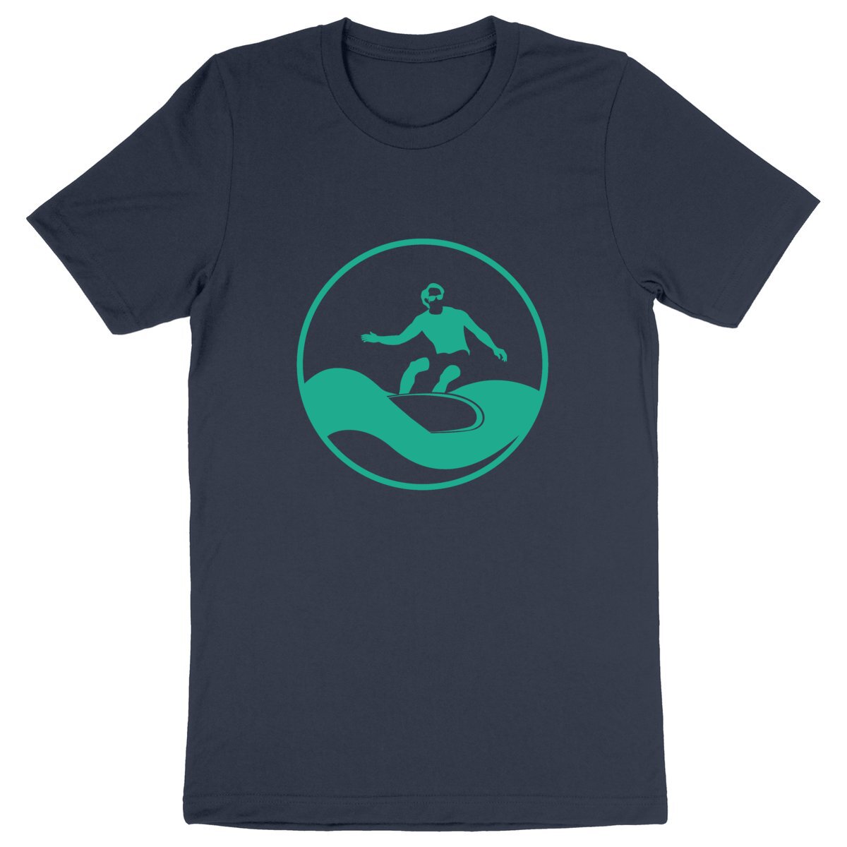 T-shirt Homme - Léger - 100% Coton BIO - Surf H