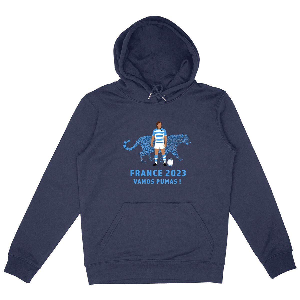 Sweatshirt à capuche Homme - Poche Kangourou - Coton BIO - Pumas