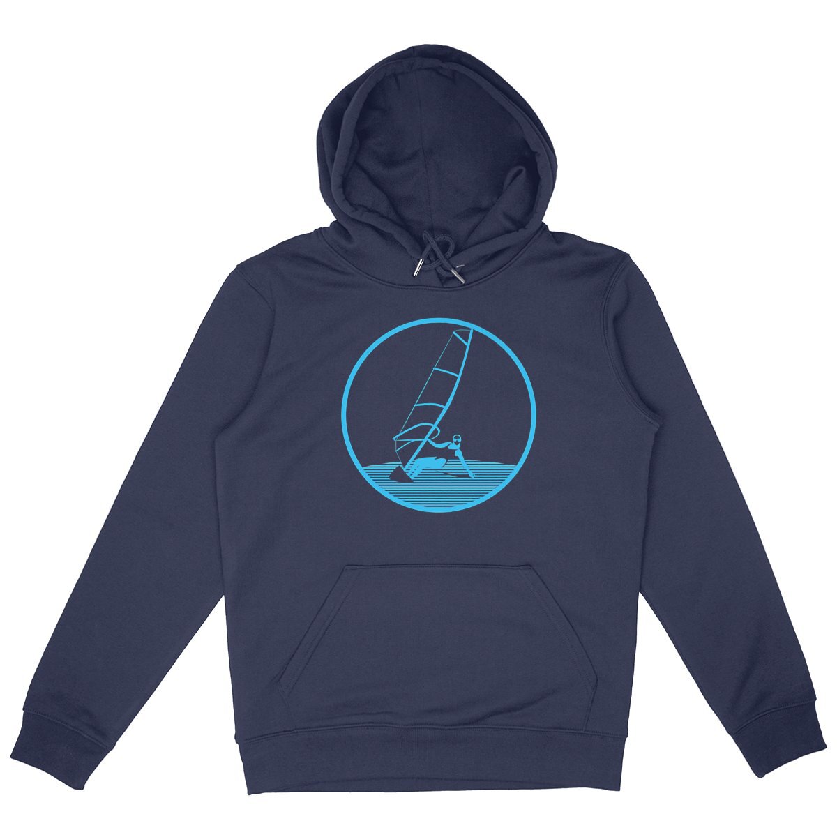 Sweatshirt à capuche Femme - Poche Kangourou - Coton BIO - Funboard W