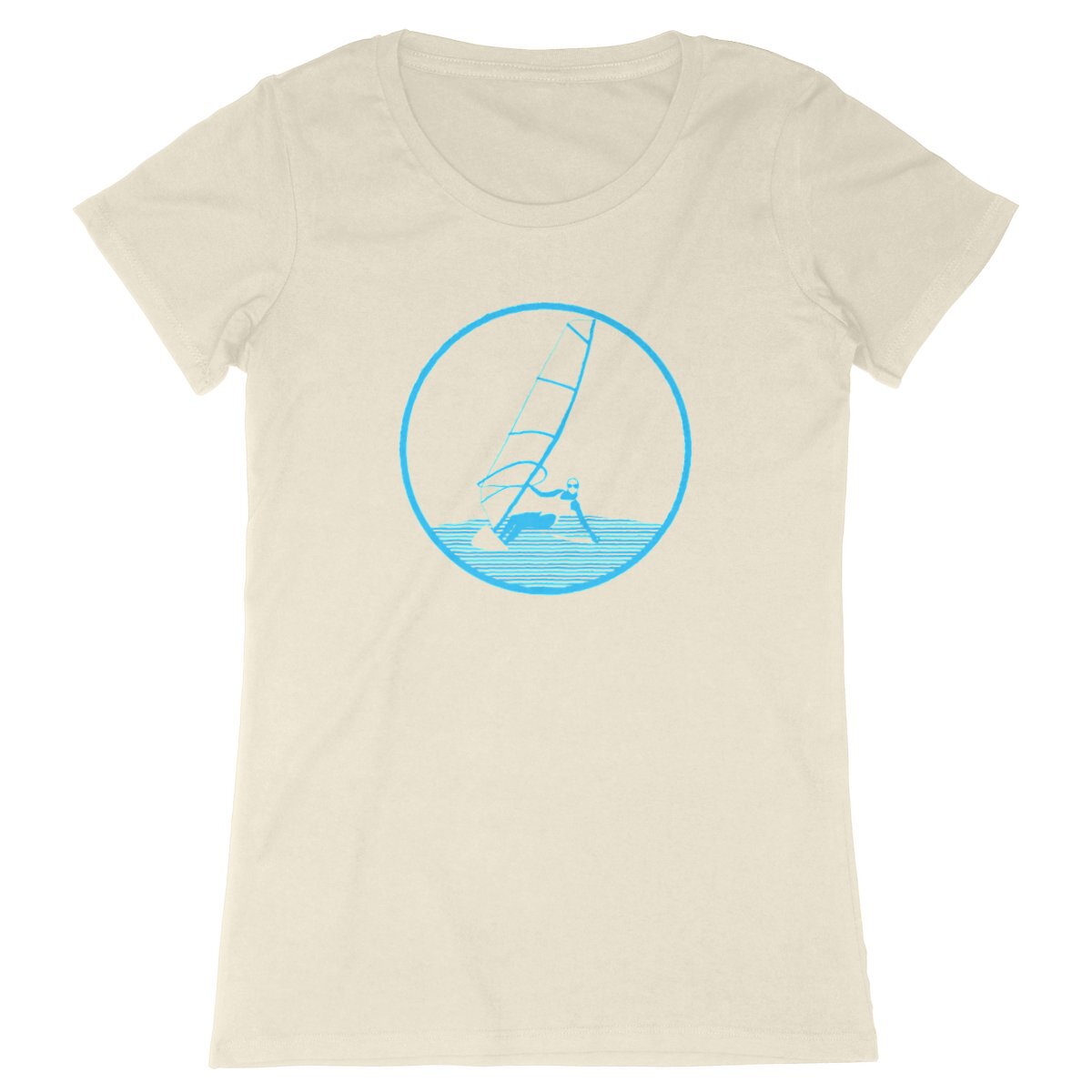 T-shirt Femme - Coupe cintrée - 100% Coton BIO - Funboard W
