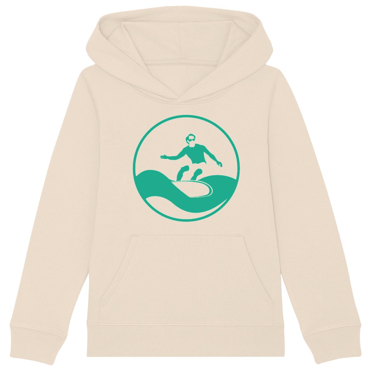 Sweatshirt à capuche Enfant - Garçon - Coton BIO - Surf H
