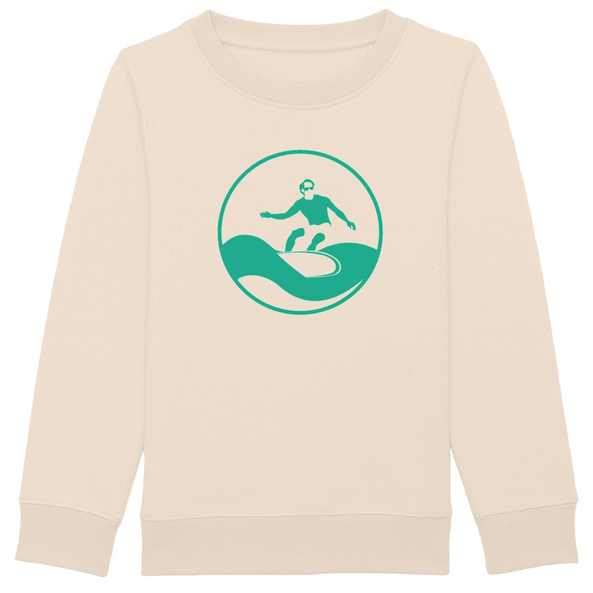 Sweatshirt Enfant - Garçon - Épais - Coton BIO - Surf H