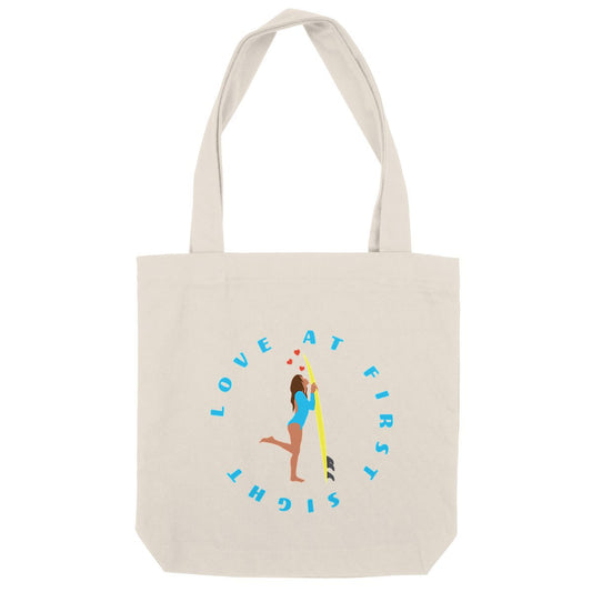 Tote bag - Épais - Coton recyclé - Love at first sight