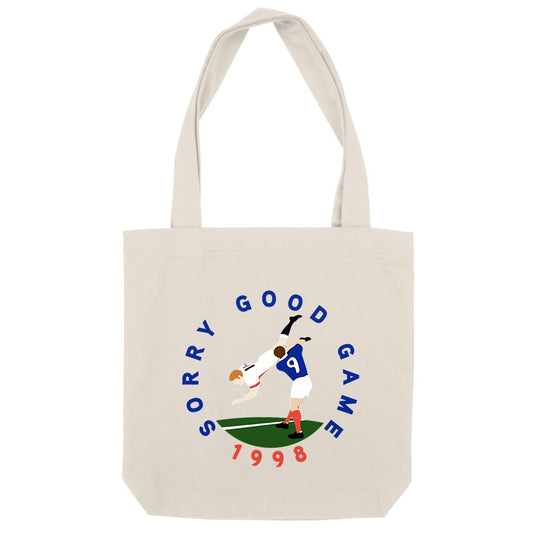 Tote bag - Épais - Coton recyclé - Sorry good game 