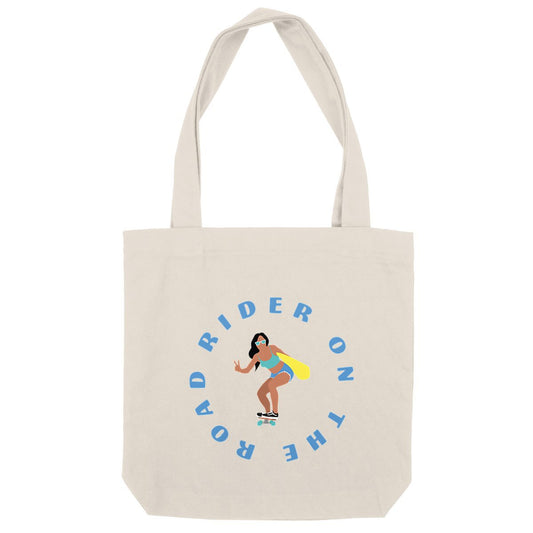 Tote bag - Épais - Coton recyclé - Rider on the road