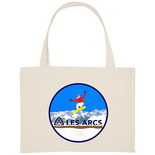 Shopping bag - Épais - Coton recyclé - Les Arcs Snow W