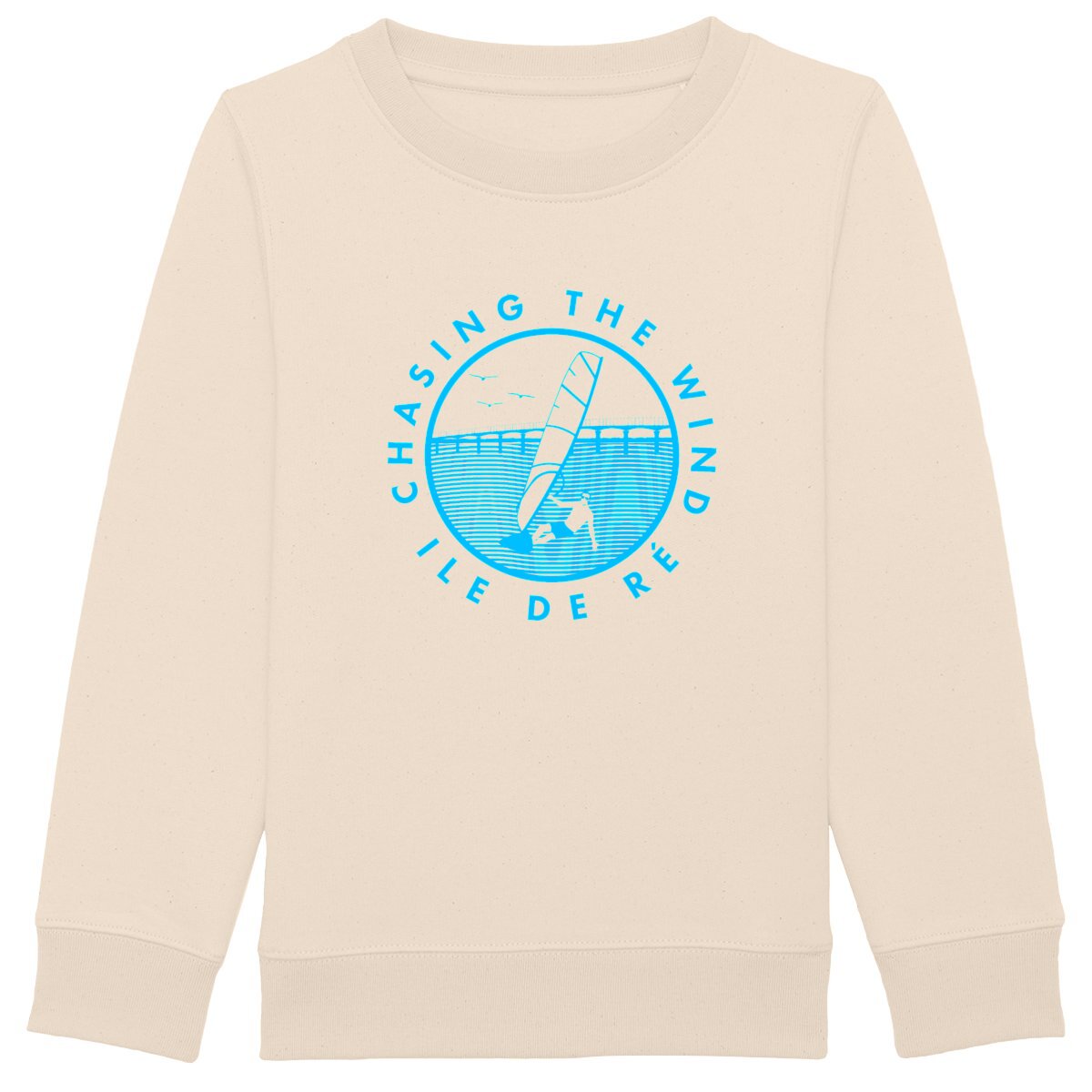 Sweatshirt Enfant - Garçon - Coton Bio - Chasing the wind planche H