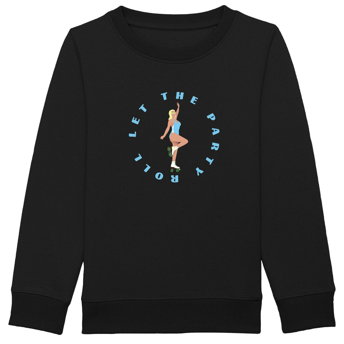 Sweatshirt Enfant - Fille - Épais - Coton BIO - Let the party roll