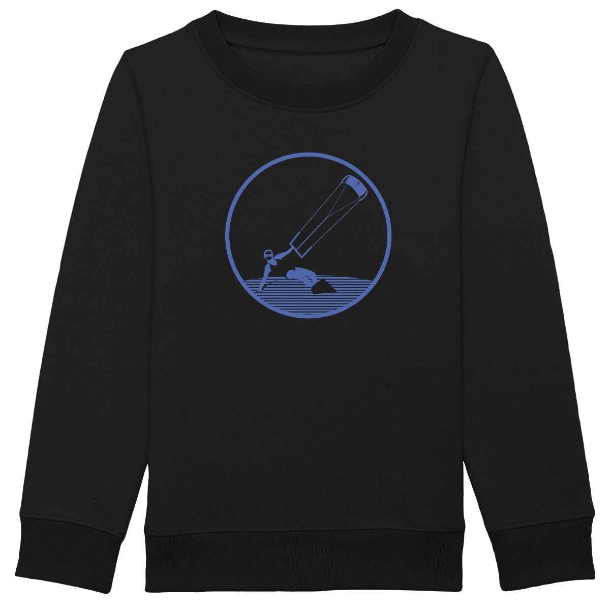 Sweatshirt Enfant - Fille - Épais - Coton BIO - Kitesurf W