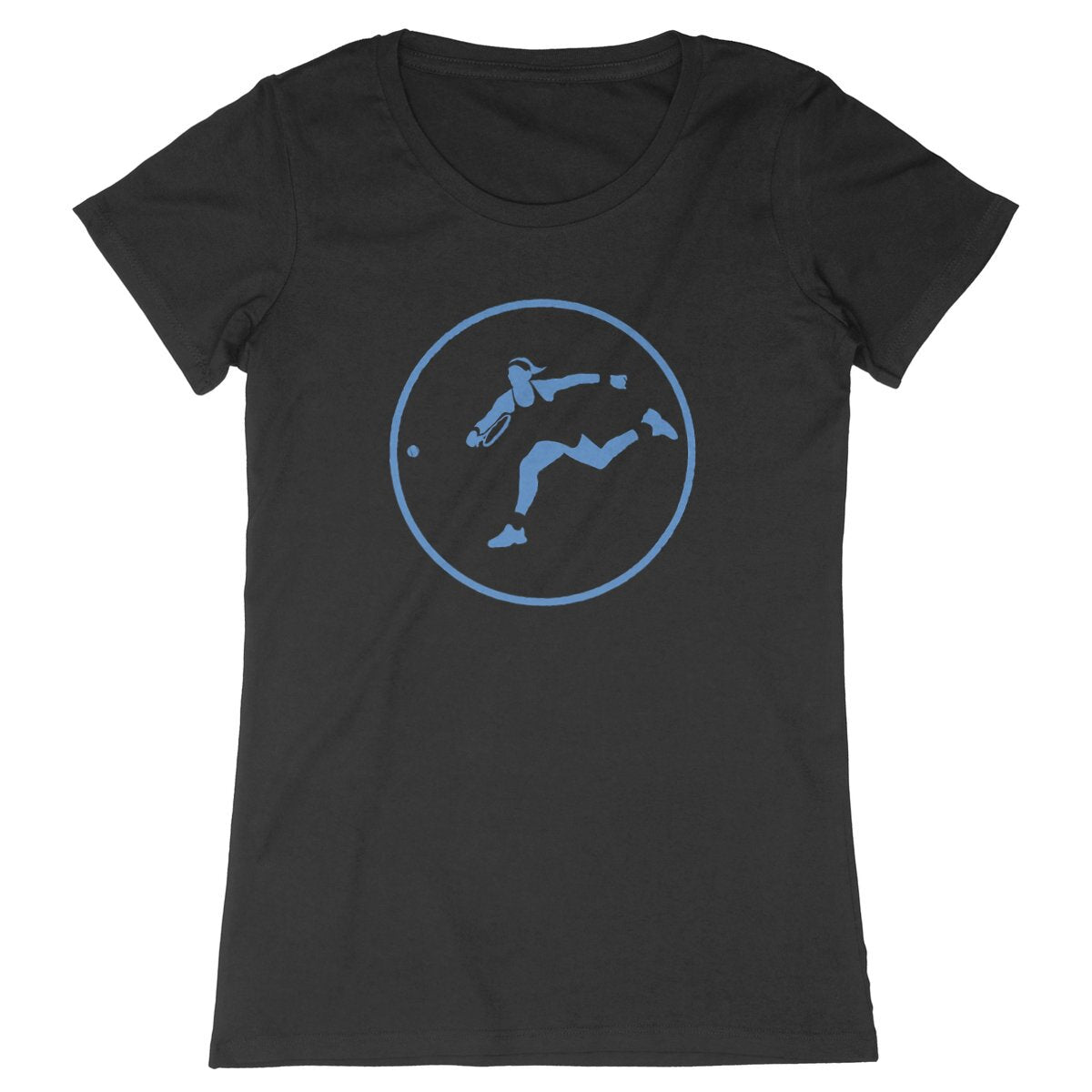 T-shirt Femme - Coupe cintrée - 100% Coton BIO - Tennis W