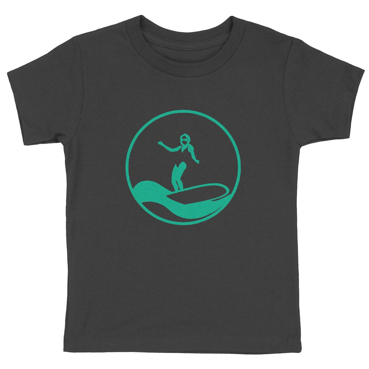 T-shirt Enfant - Fille - 100% Coton Bio - Surf W