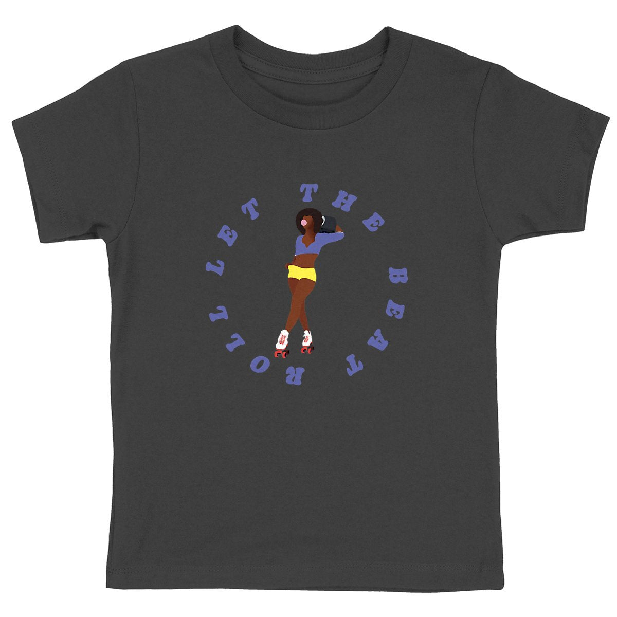 T-shirt Enfant - Fille - Coton bio - Let the beat roll